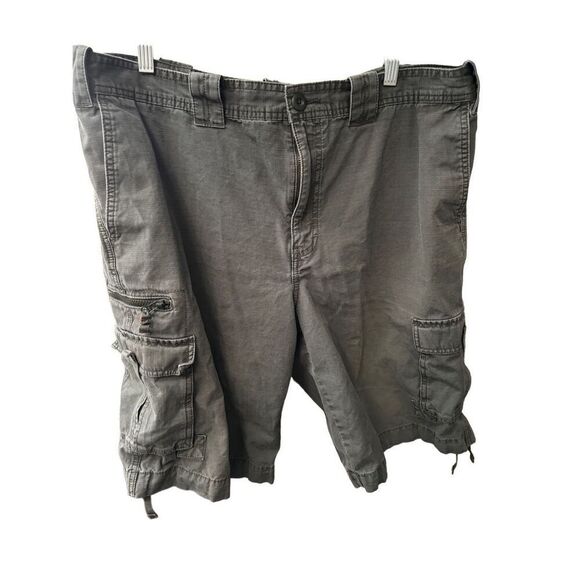 Eddie Bauer Men’s Grey Cargo Shorts Size 38 - Picture 1 of 2